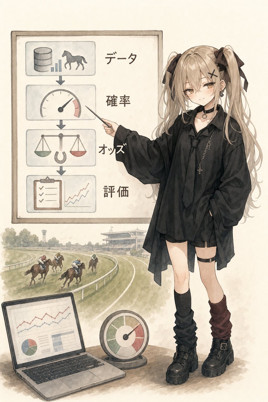 競馬予測モデルのための機械学習入門